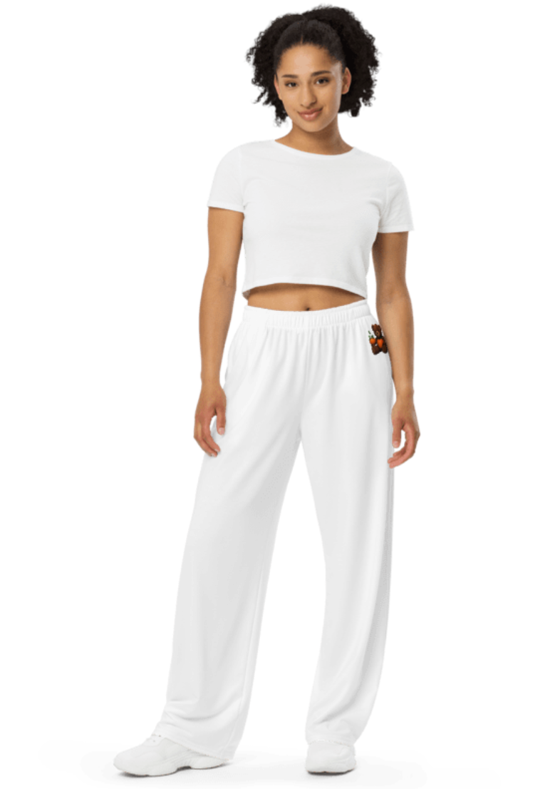 Womens Wide Leg Personality Yoga Pants