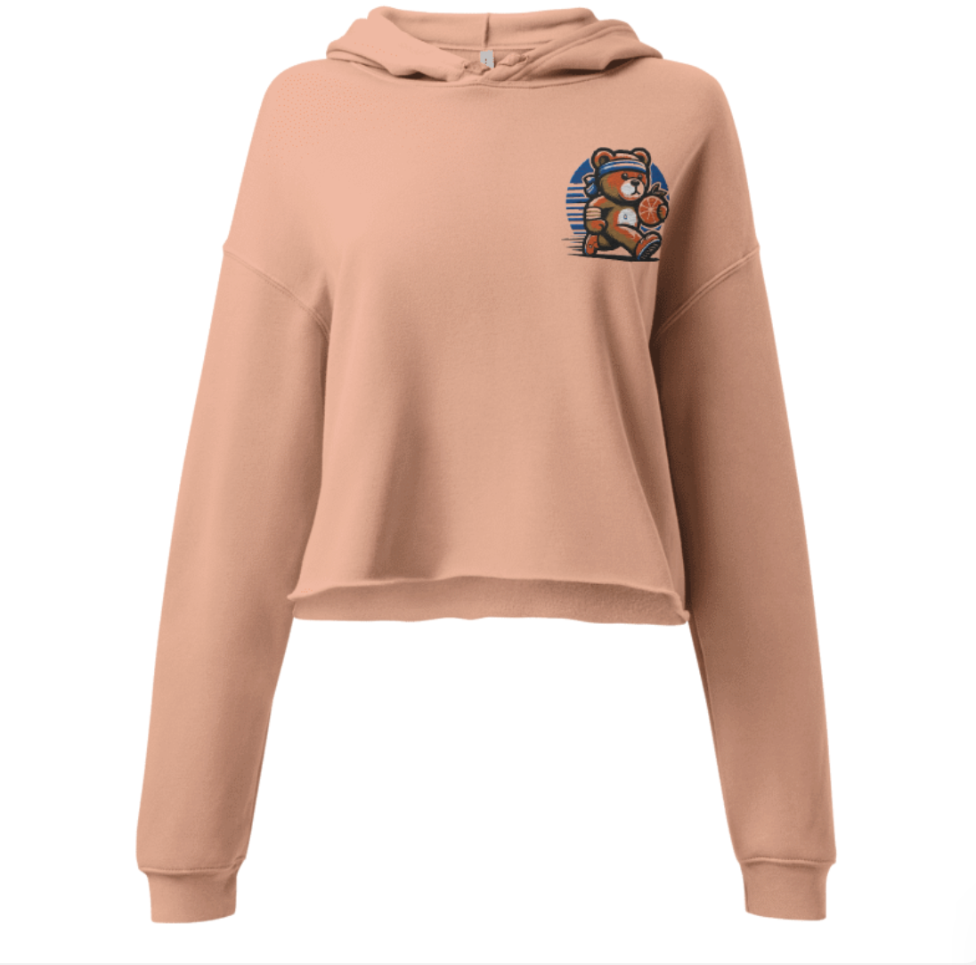 Womens Personality + Crop Hoodie