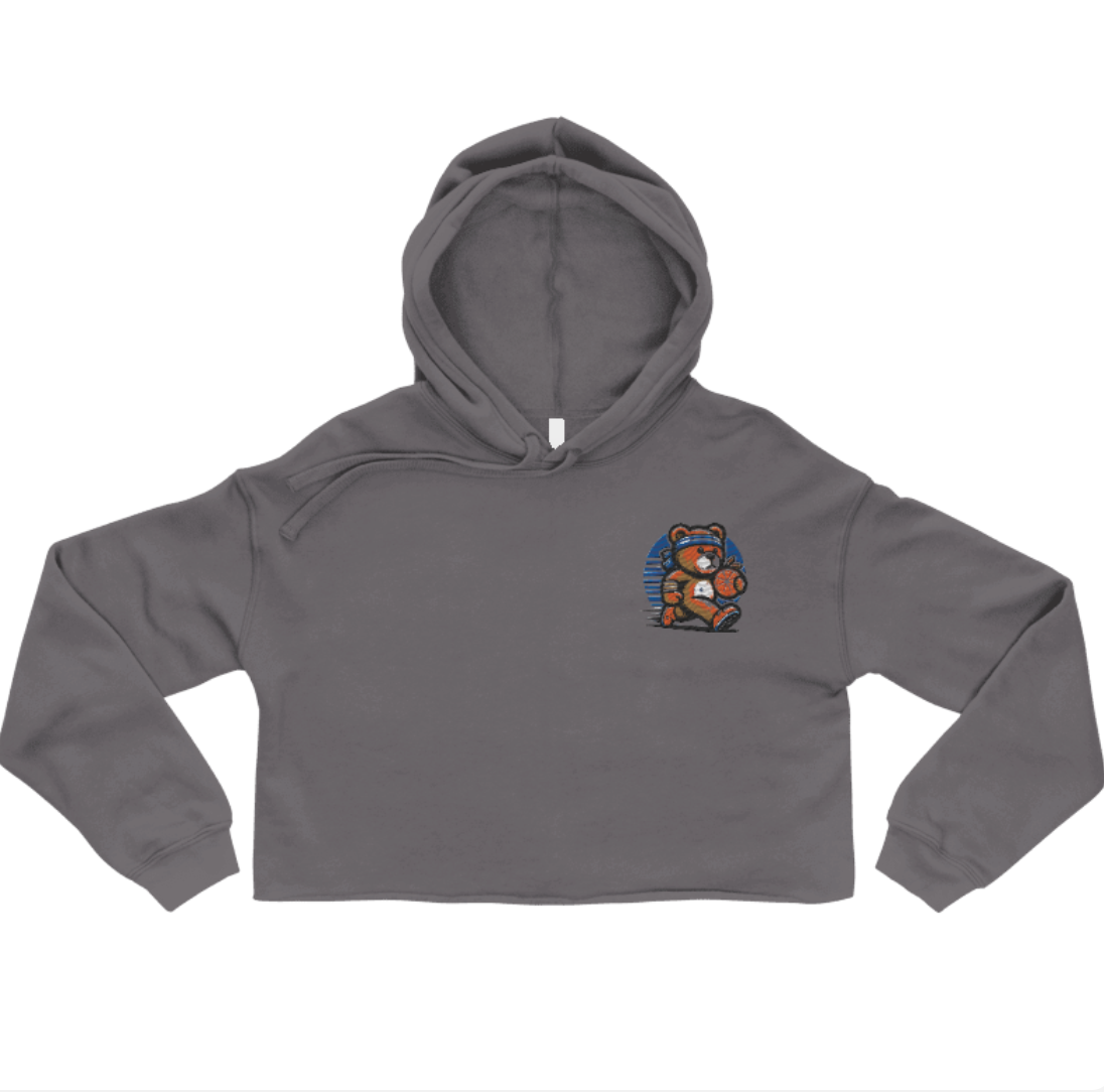 Womens Personality + Crop Hoodie