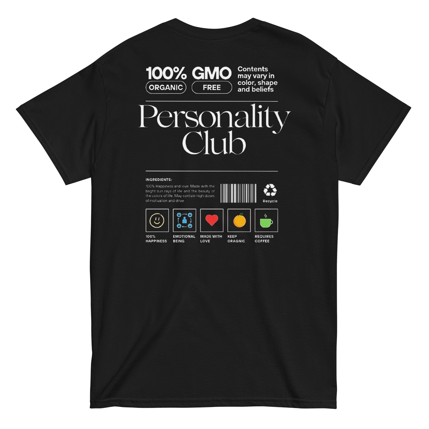 "Describe Your Personality" Tee Shirt