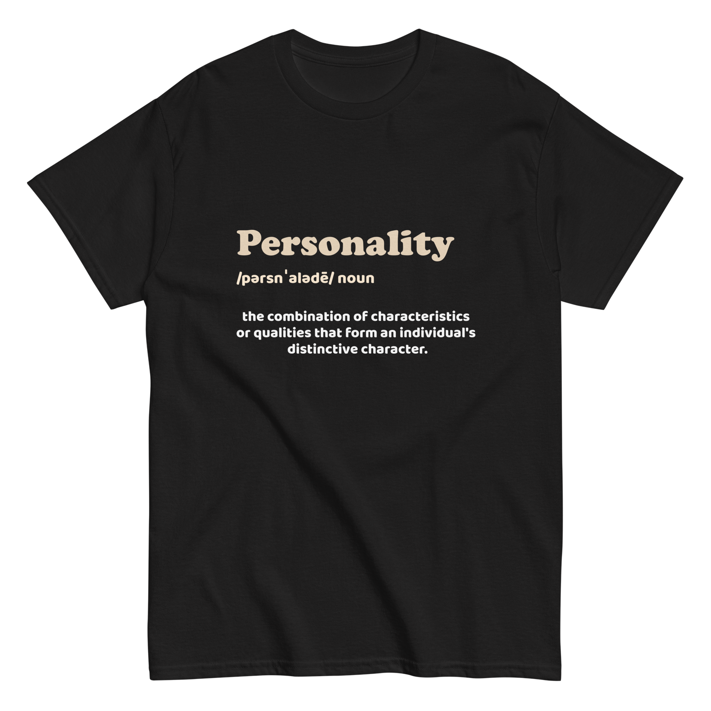 "Describe Your Personality" Tee Shirt