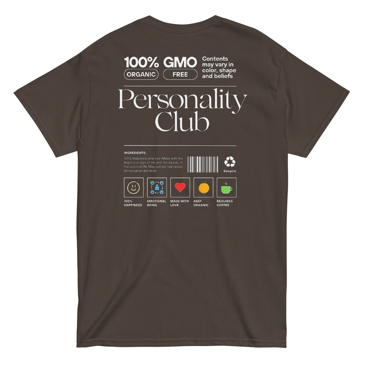 "Describe Your Personality" Tee Shirt
