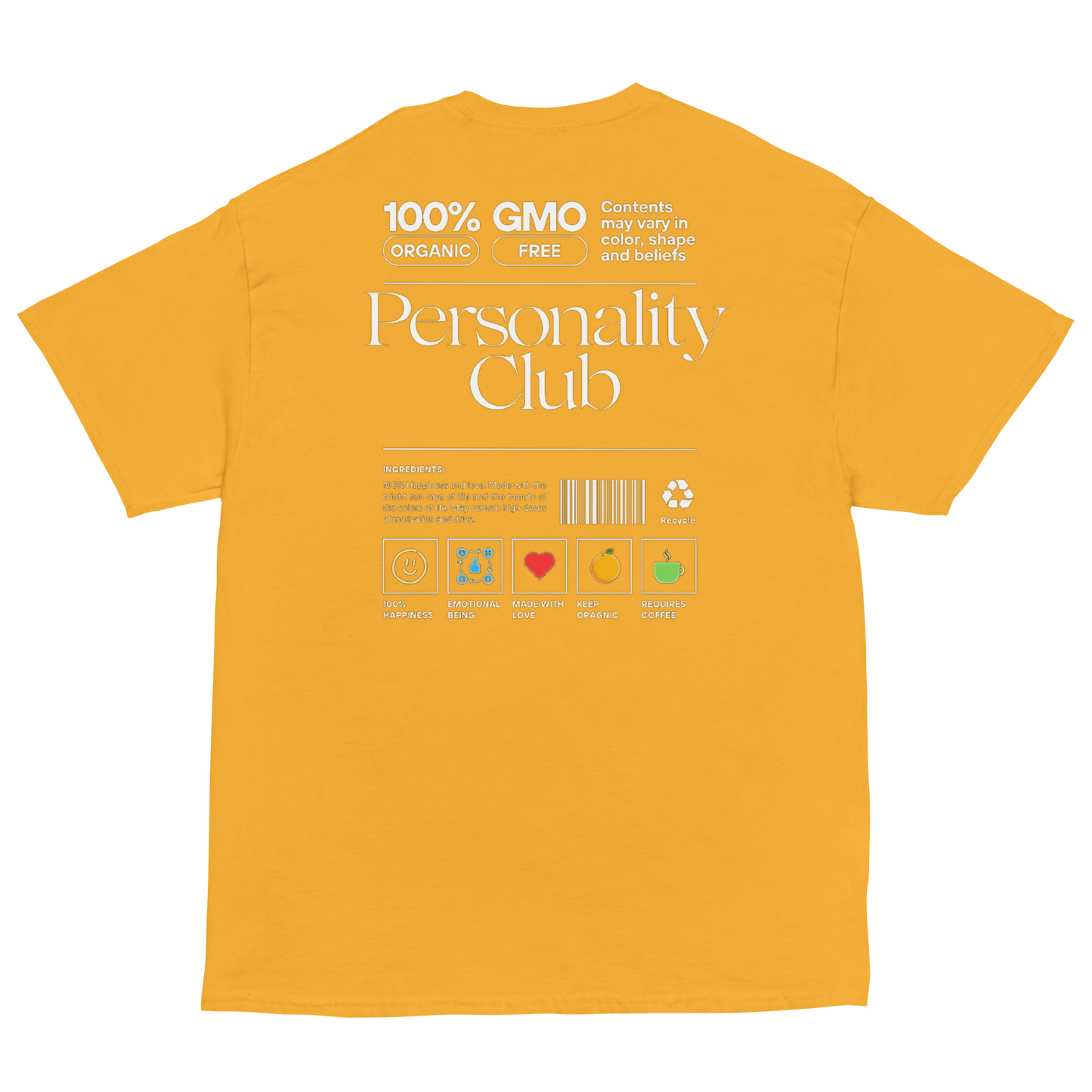 "Describe Your Personality" Tee Shirt
