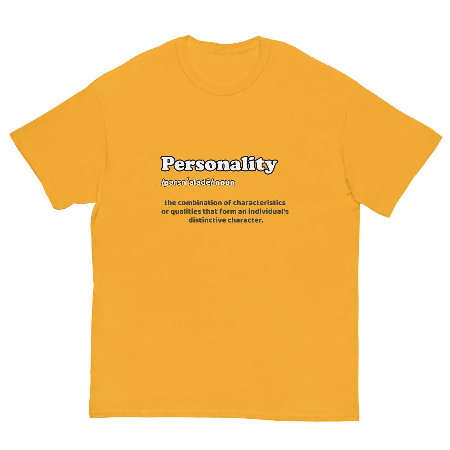 "Describe Your Personality" Tee Shirt