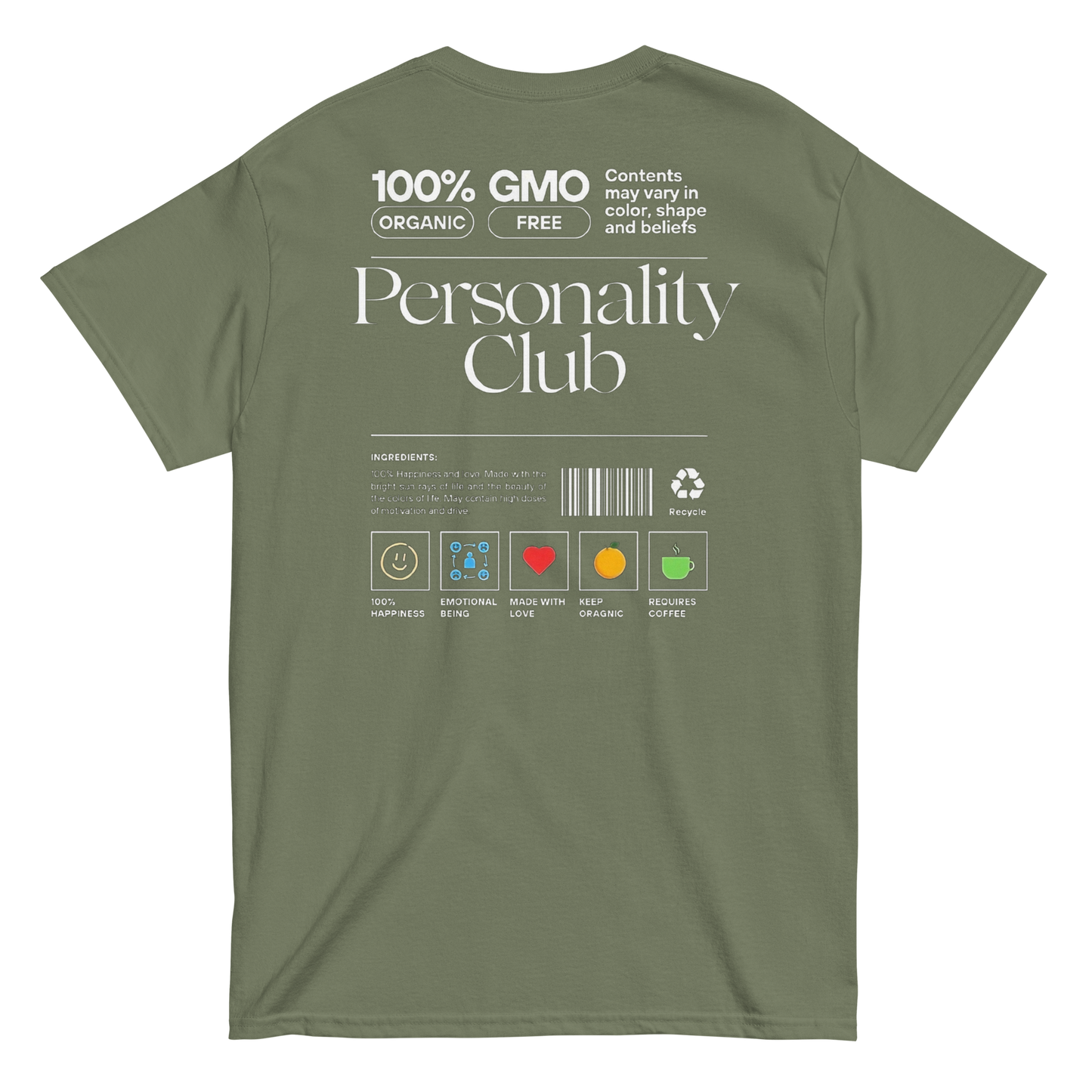 "Describe Your Personality" Tee Shirt