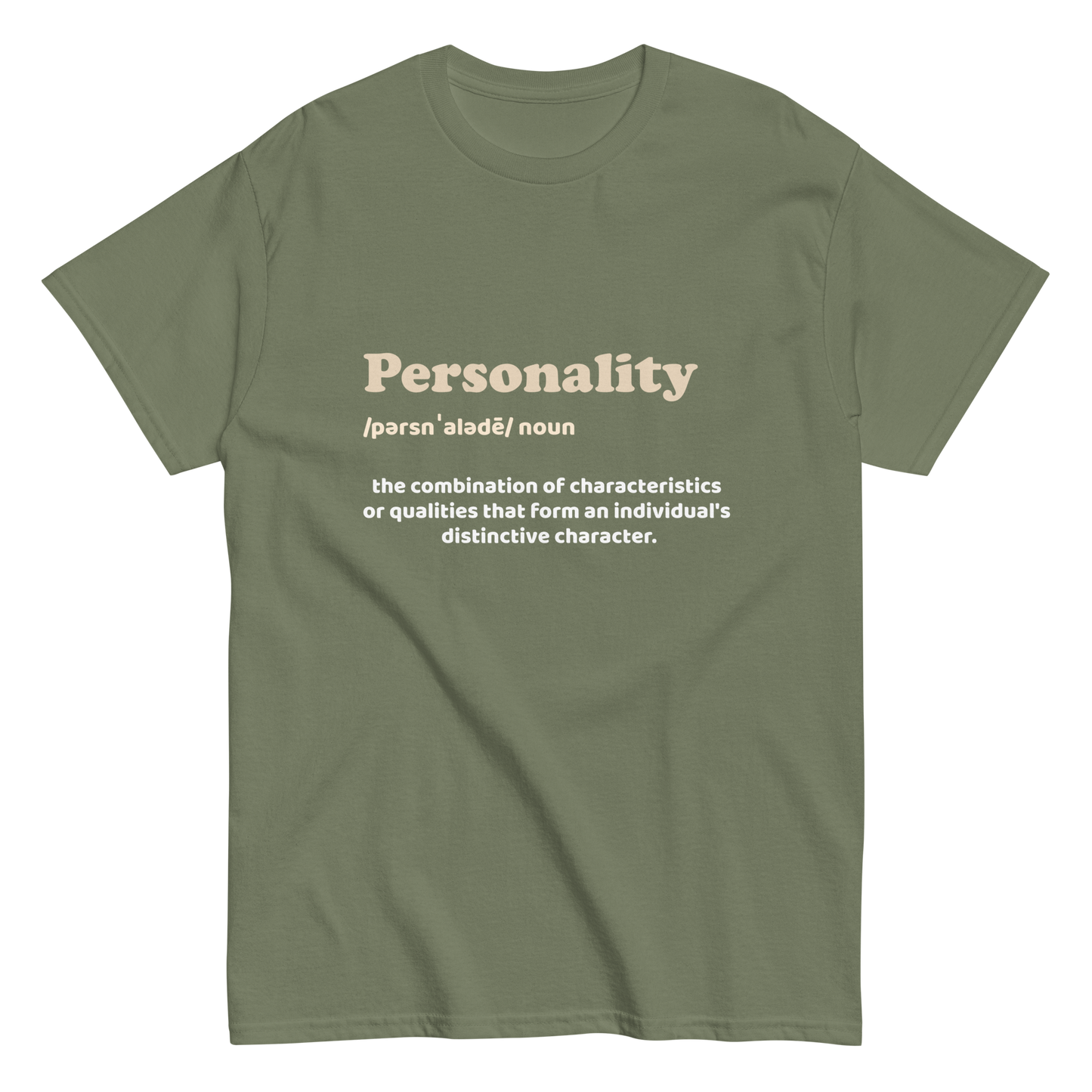 "Describe Your Personality" Tee Shirt