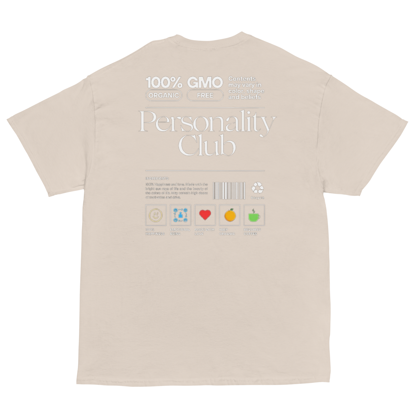 "Describe Your Personality" Tee Shirt