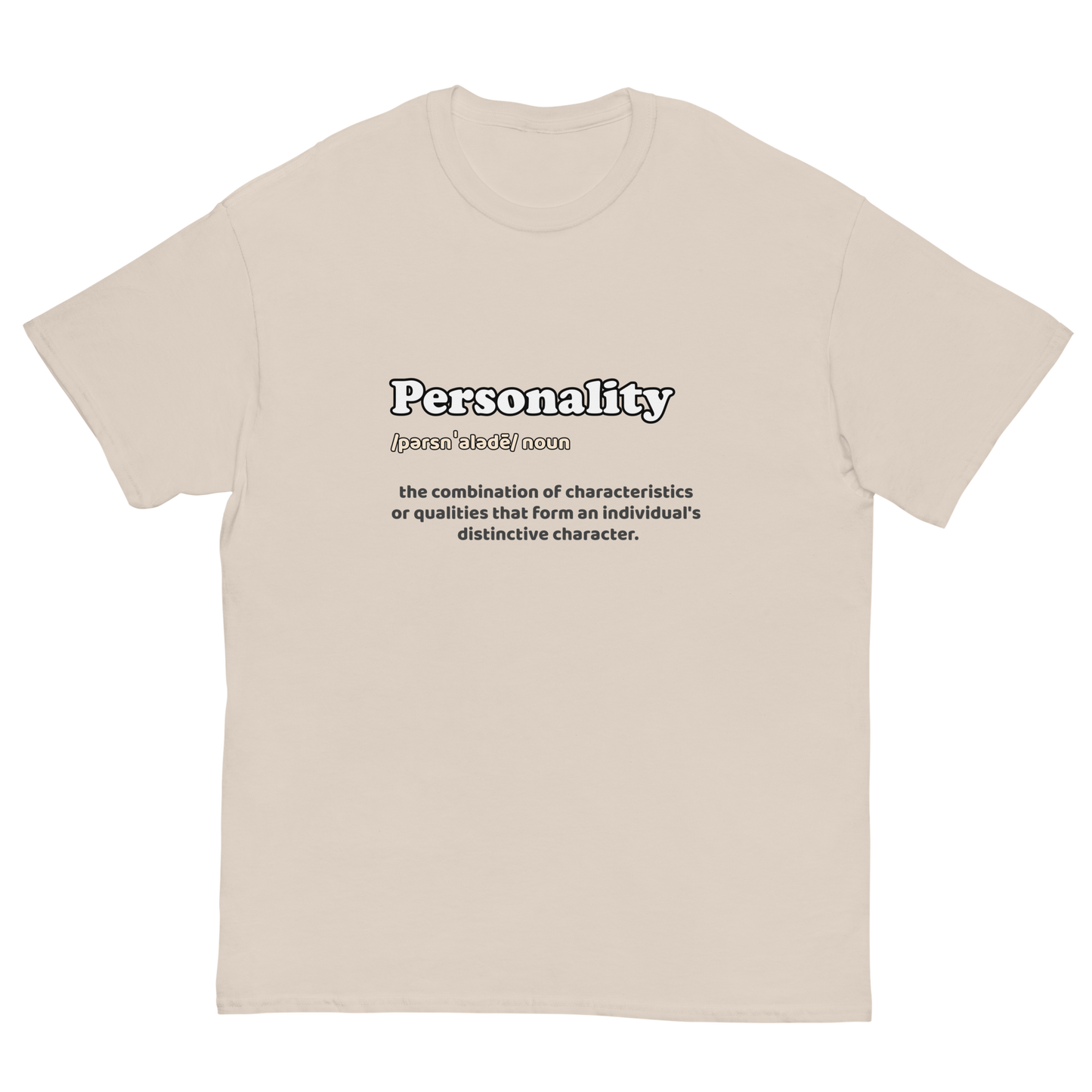 "Describe Your Personality" Tee Shirt