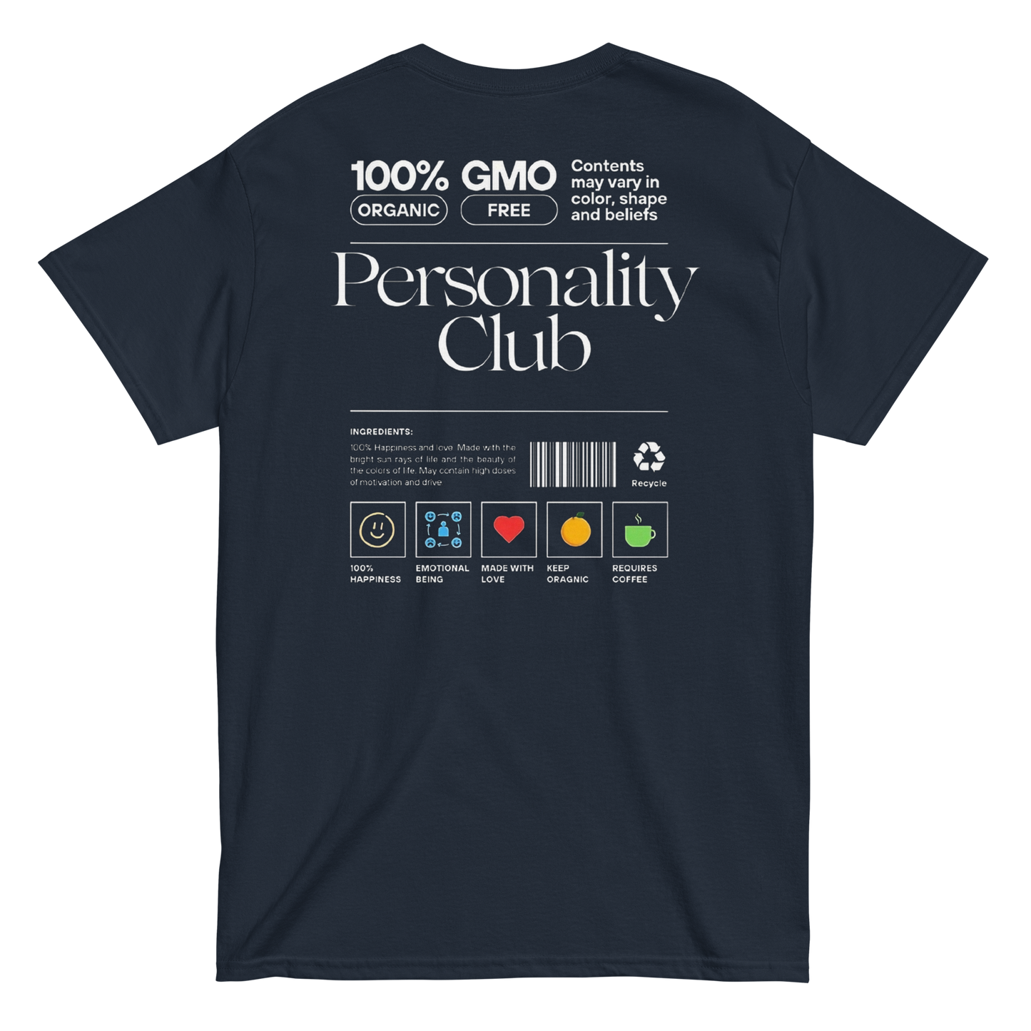 "Describe Your Personality" Tee Shirt