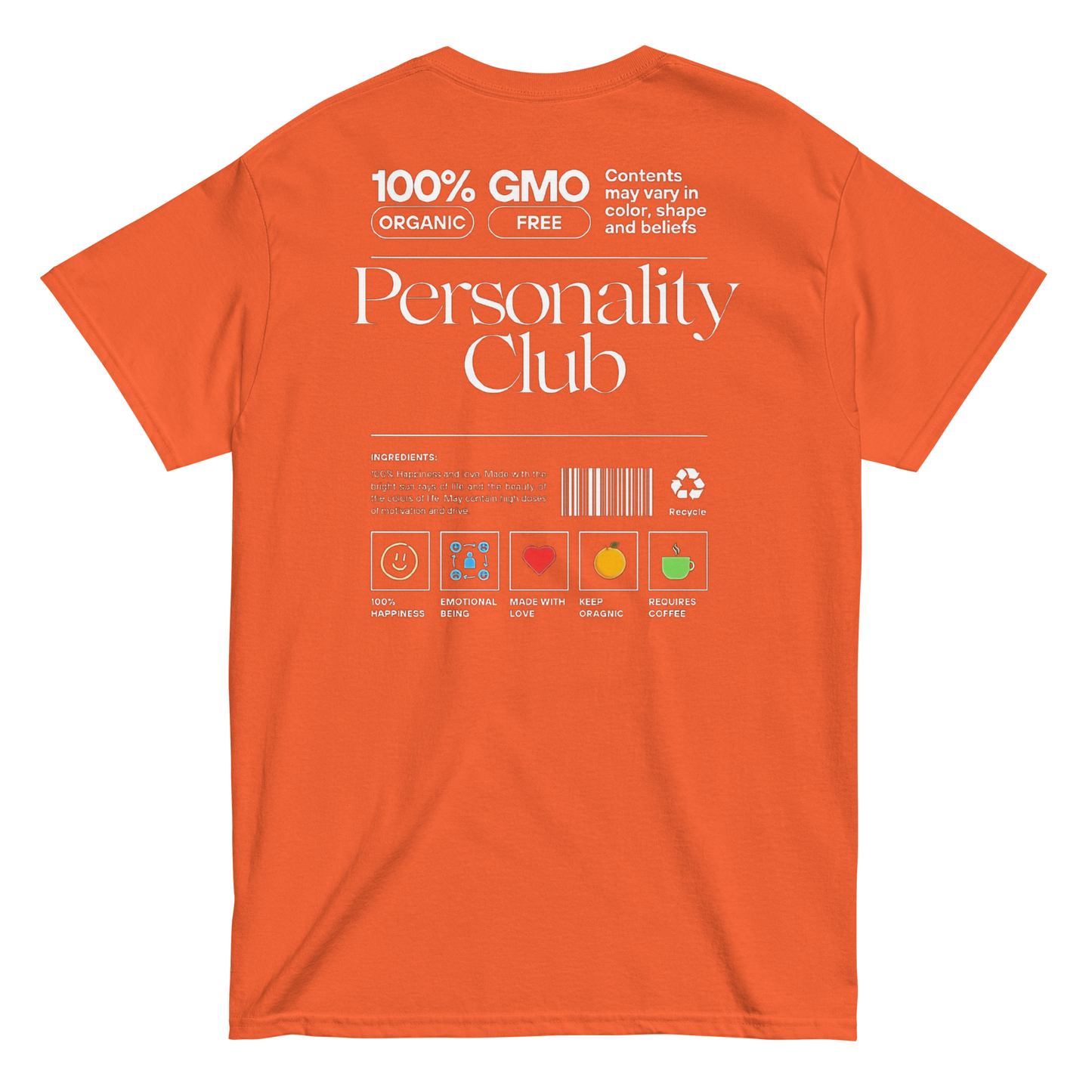 "Describe Your Personality" Tee Shirt