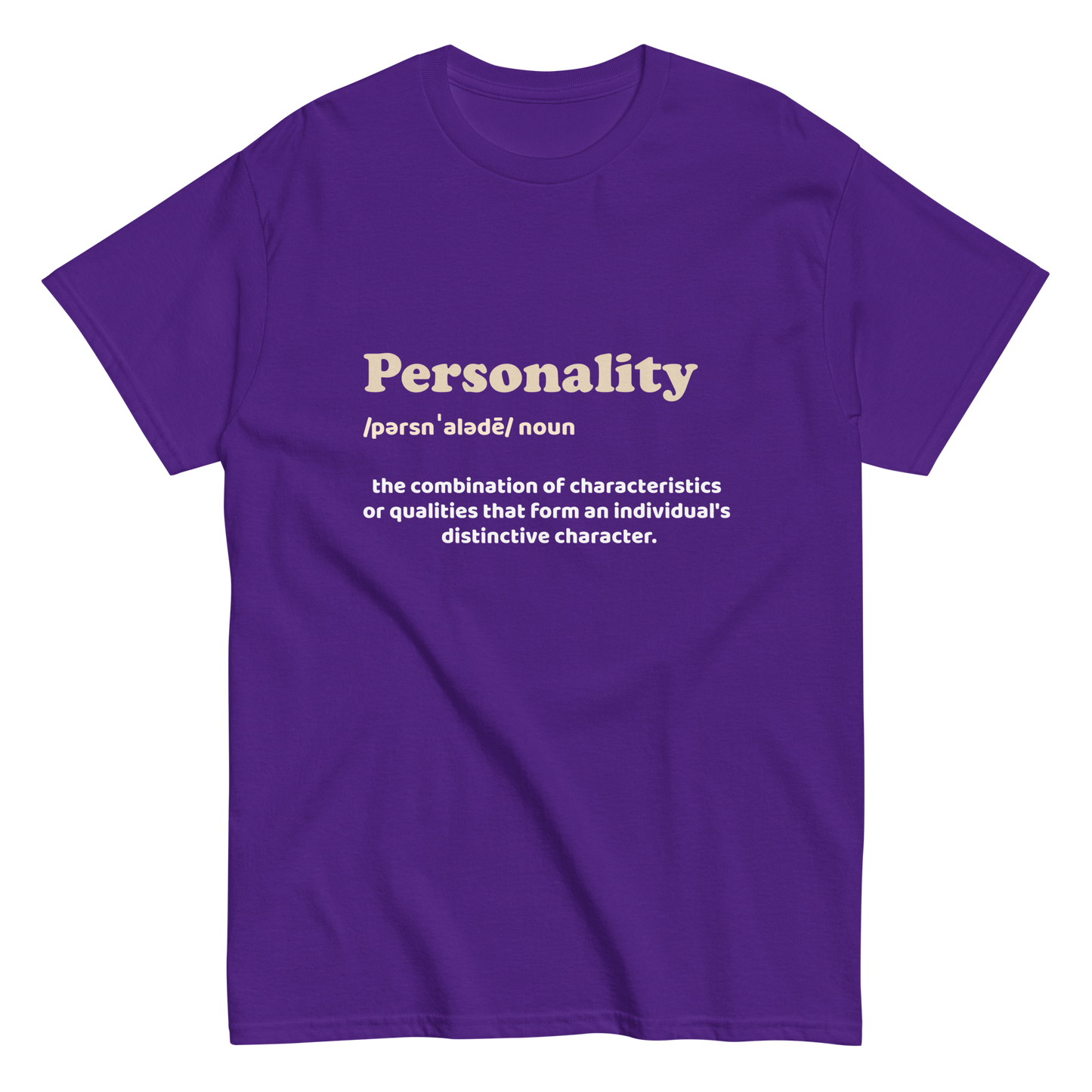"Describe Your Personality" Tee Shirt