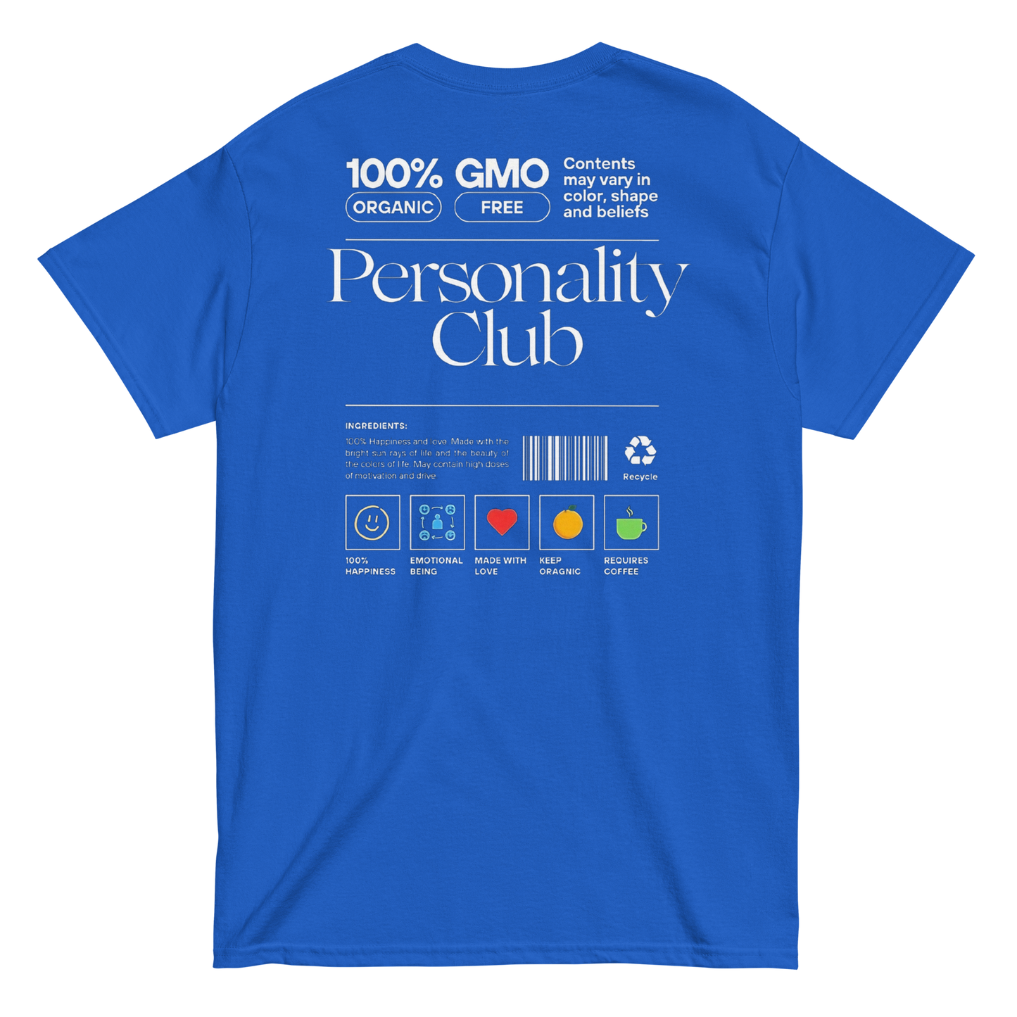 "Describe Your Personality" Tee Shirt