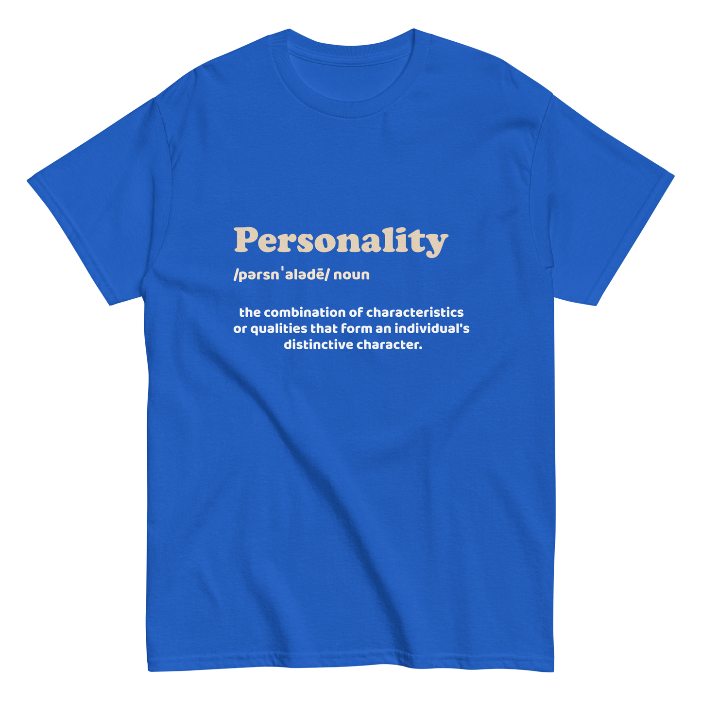 "Describe Your Personality" Tee Shirt