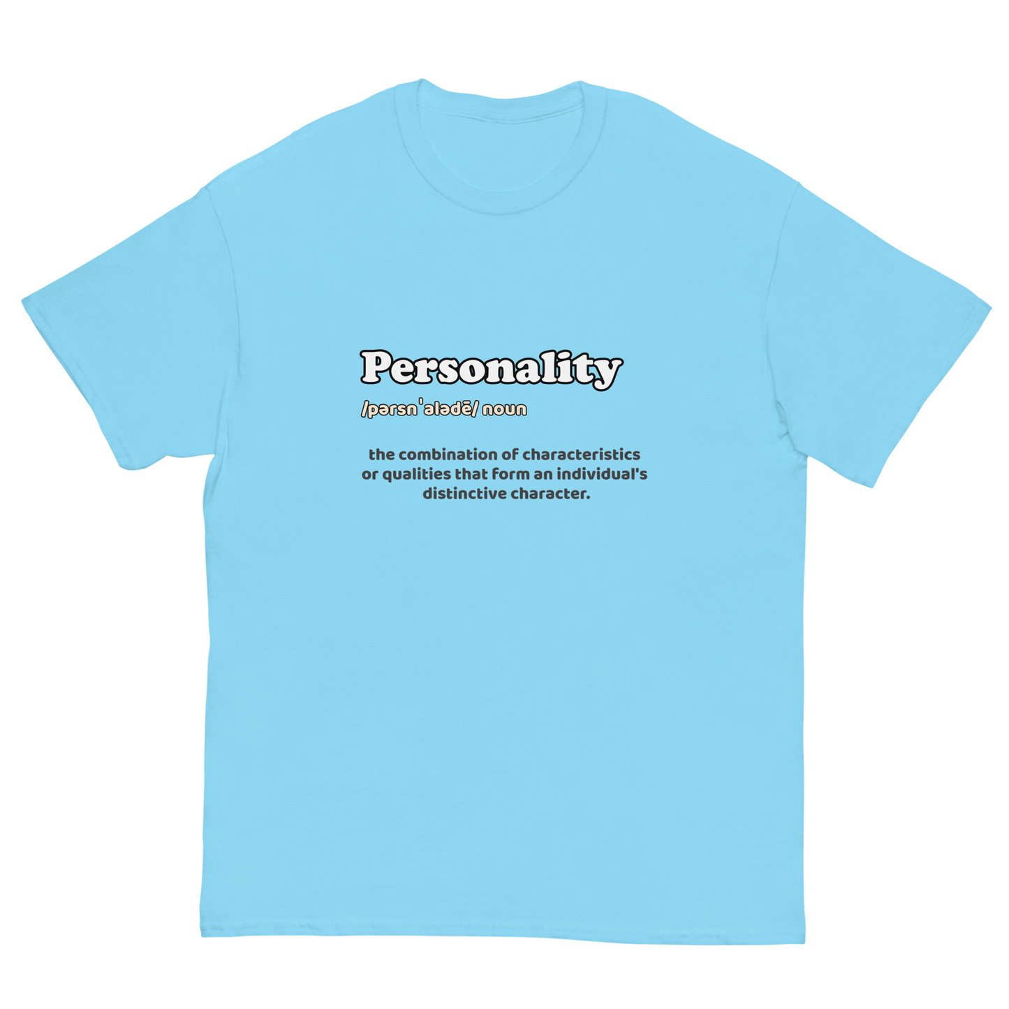"Describe Your Personality" Tee Shirt