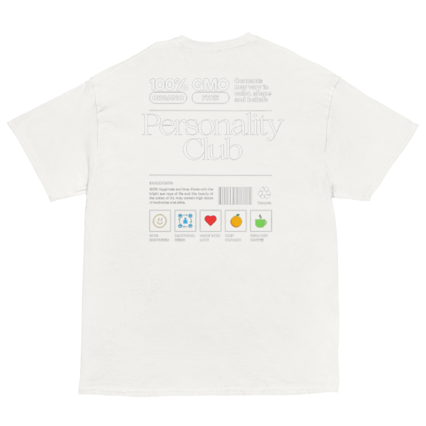 "Describe Your Personality" Tee Shirt