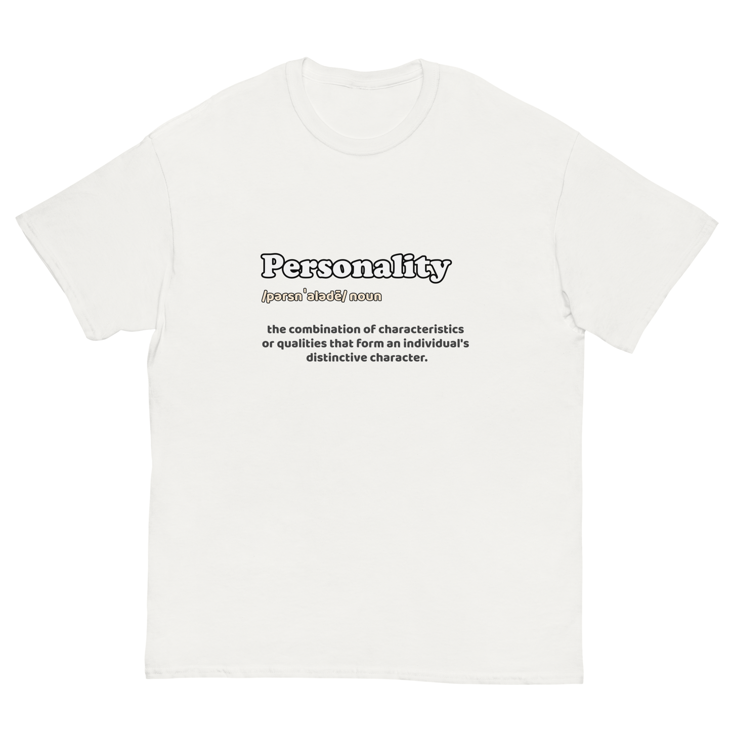 "Describe Your Personality" Tee Shirt