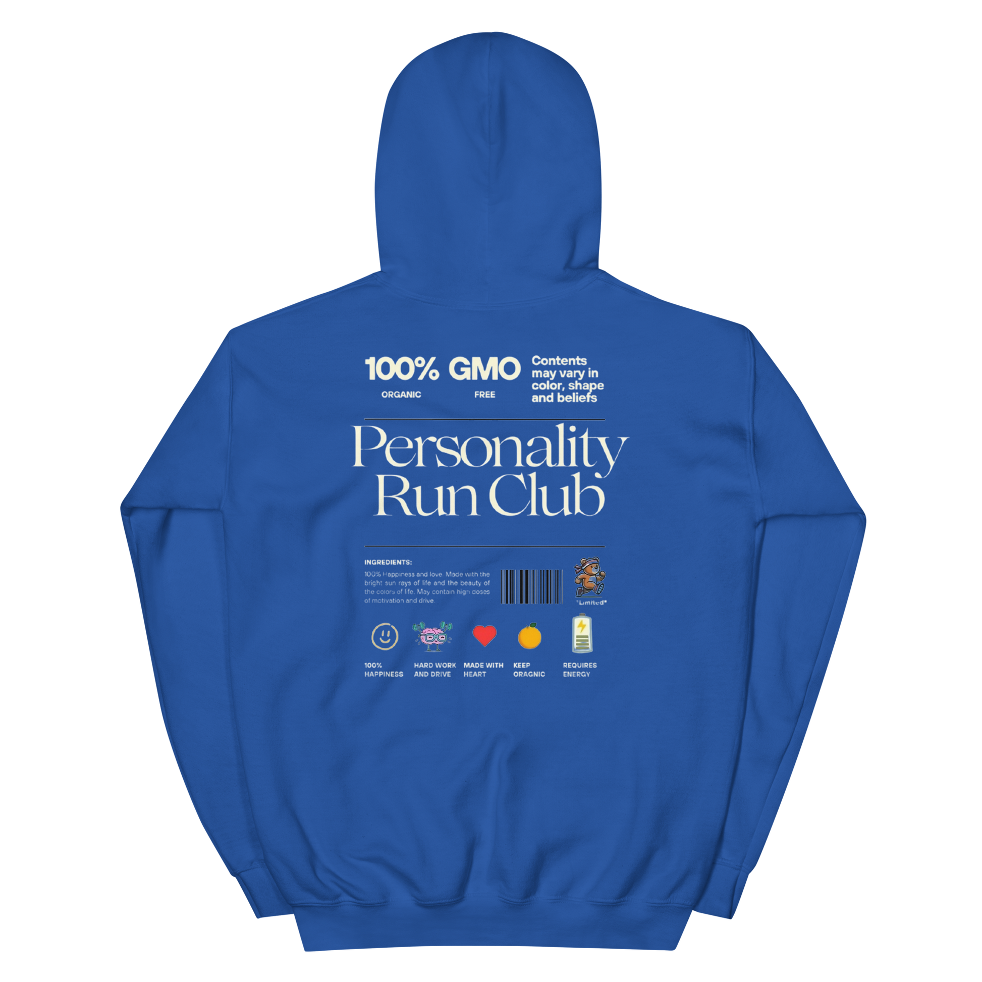 Mens Running Club Hoodie