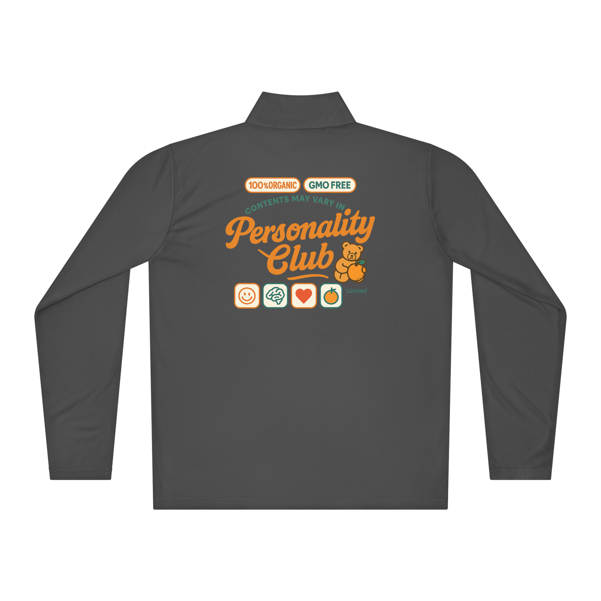 Bold Personality Performance Quarter Zip Up Jacket