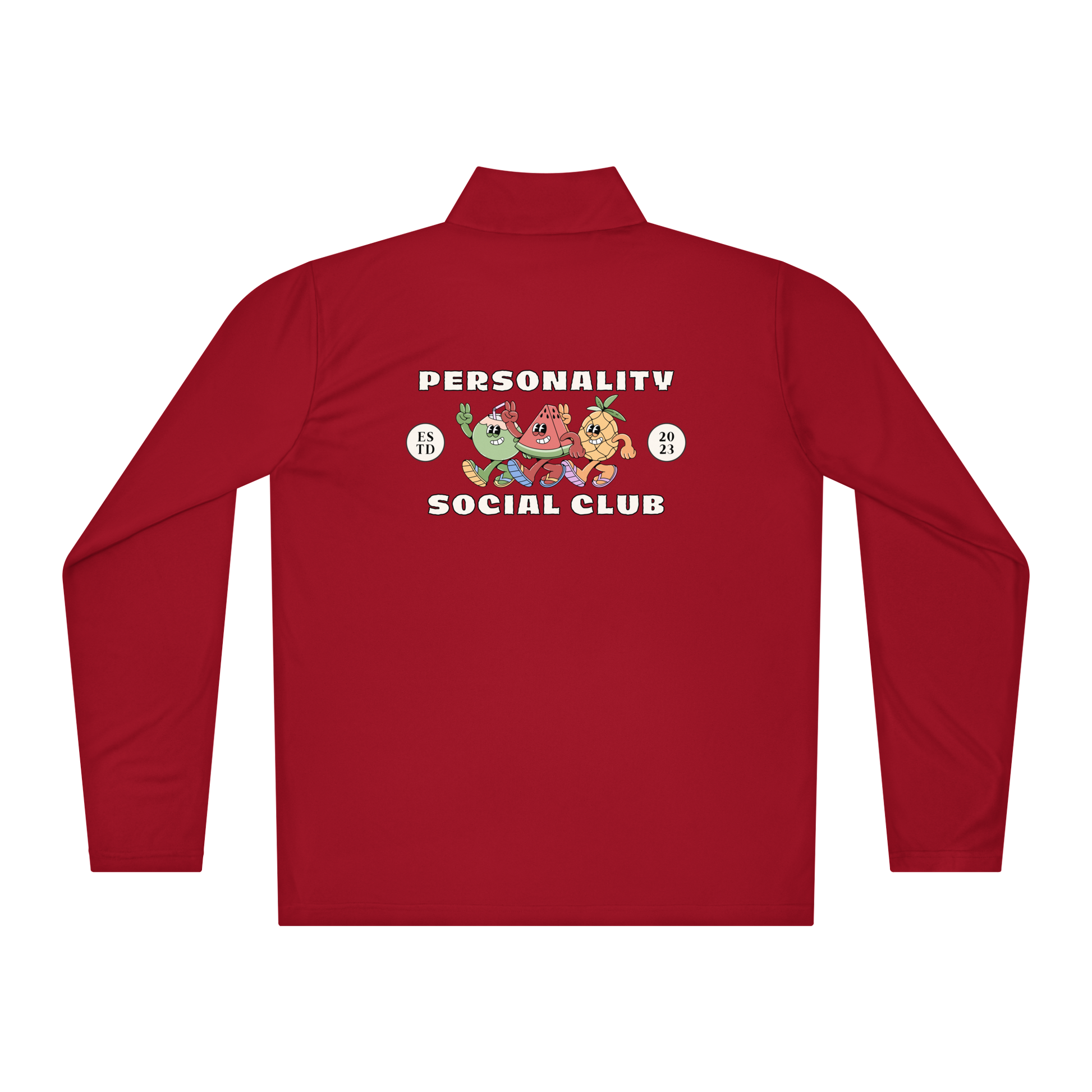 Men's Personality Run Club Performance quarter zip up jacket
