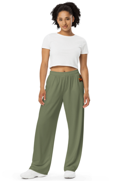 Womens Wide Leg Personality Yoga Pants