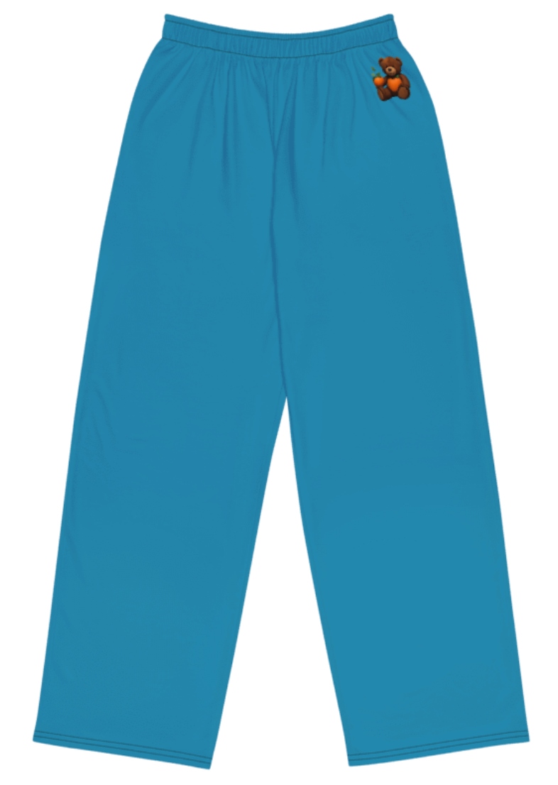 Womens Wide Leg Personality Yoga Pants