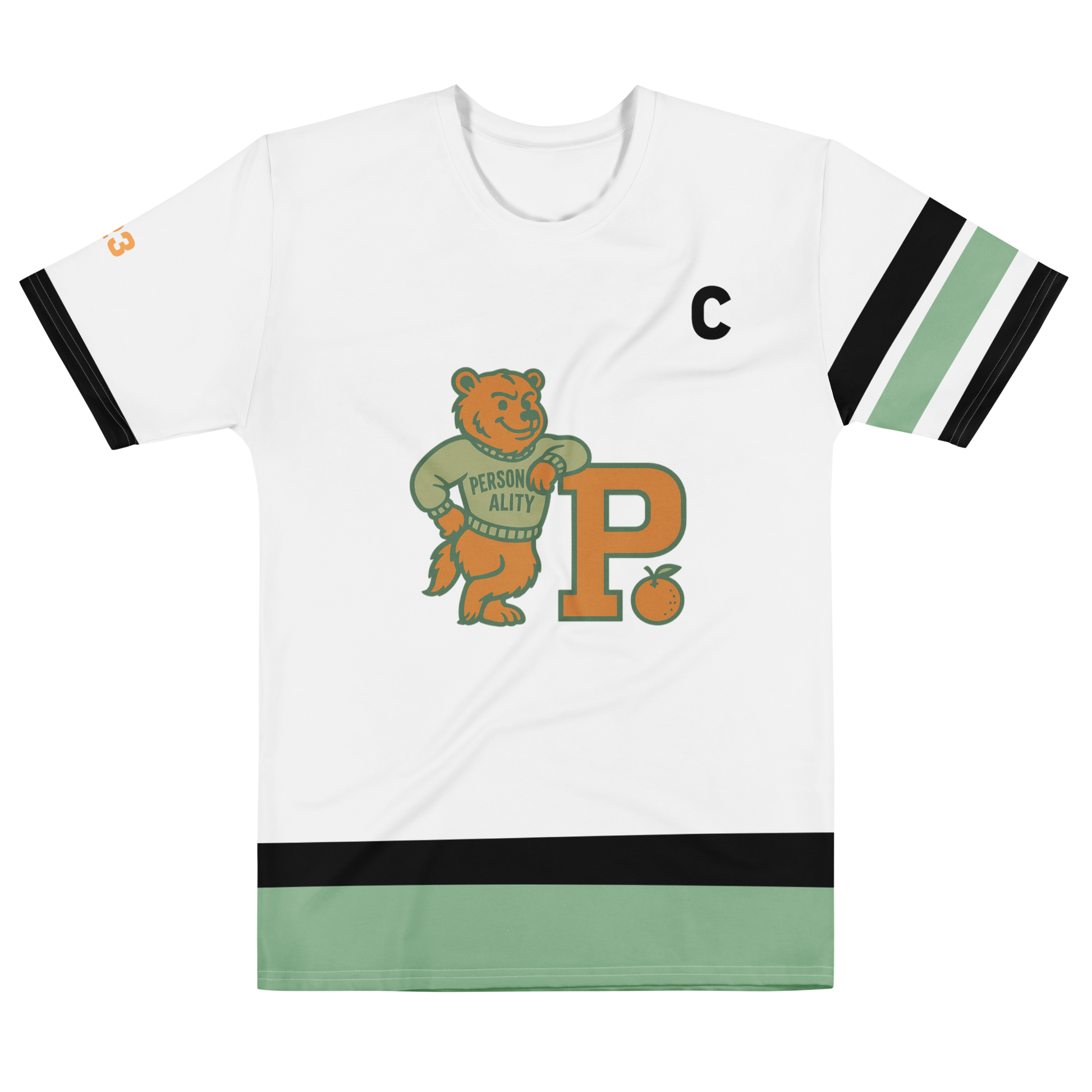 PSU Organic Bears Hockey Tee