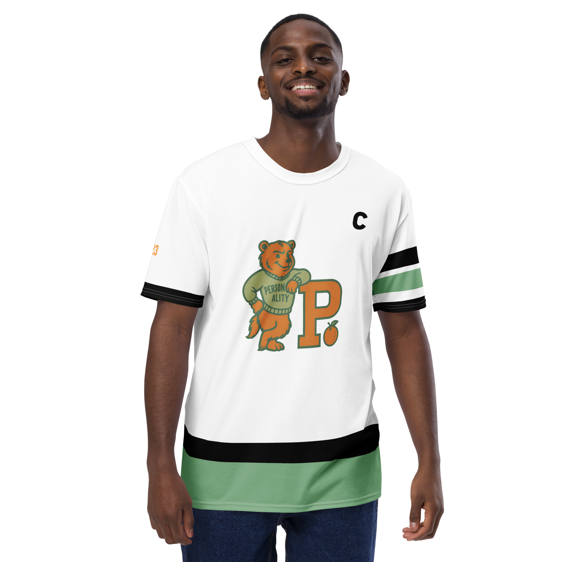 PSU Organic Bears Hockey Tee