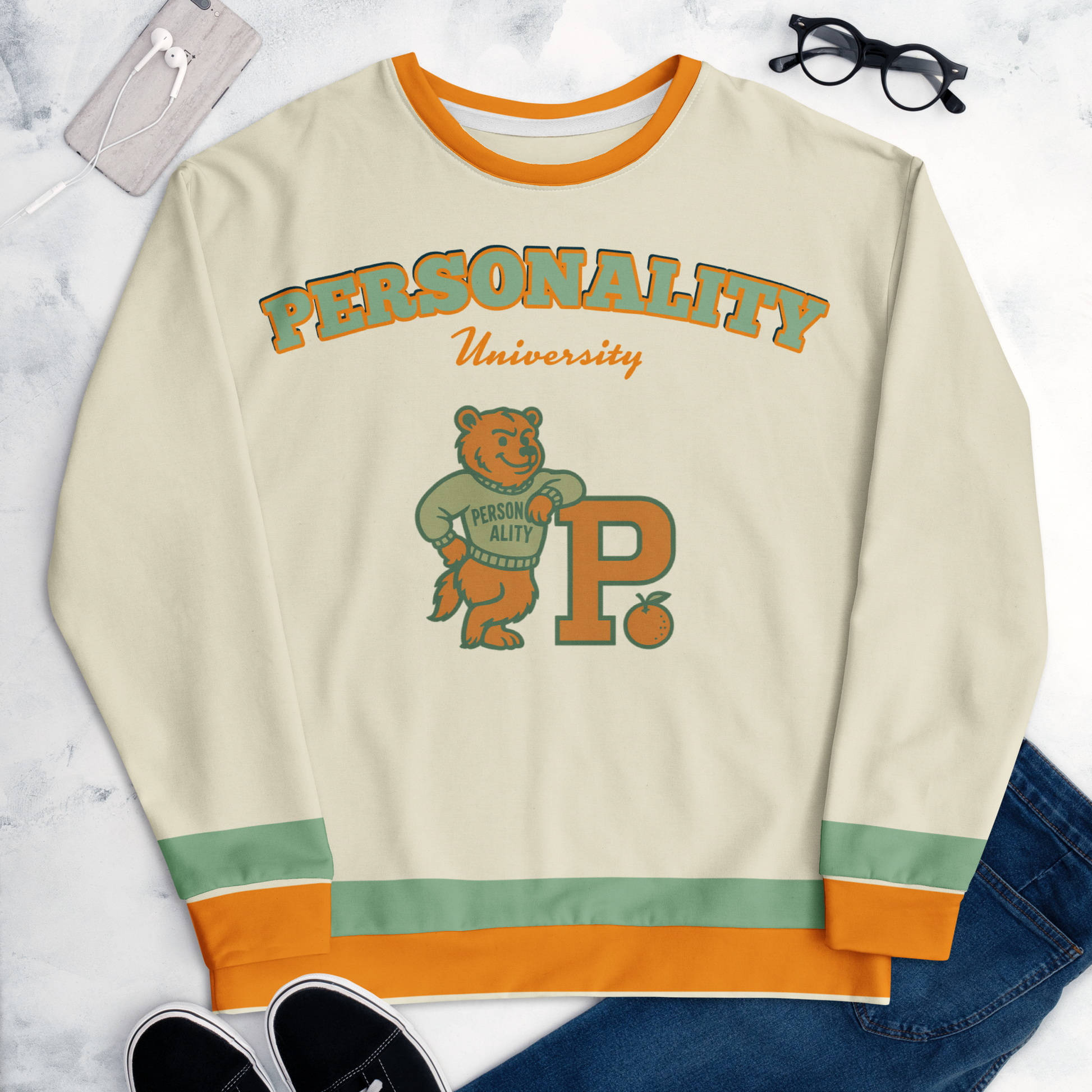 Vintage Personality U Sweater