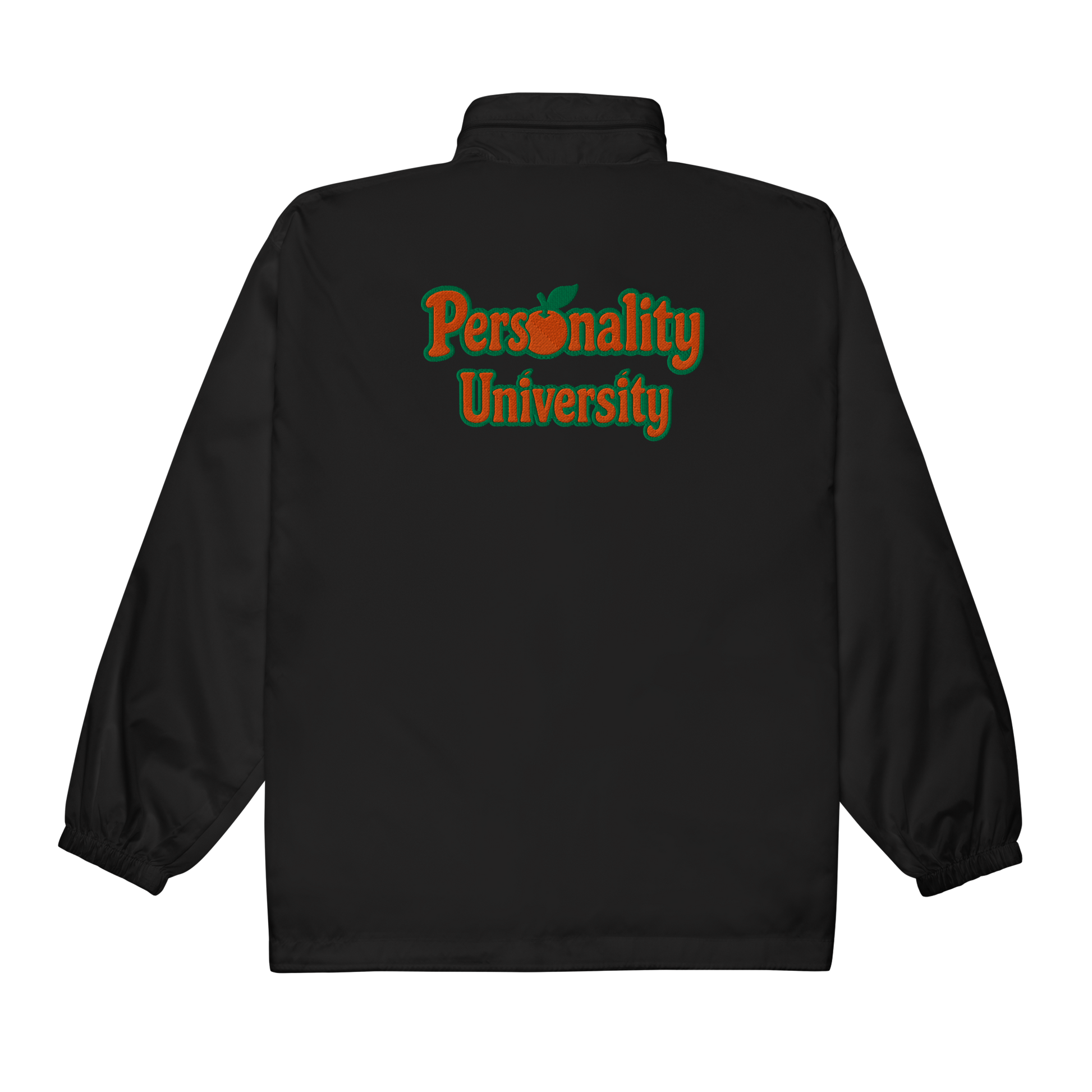 Personality University Zip Up Windbreaker