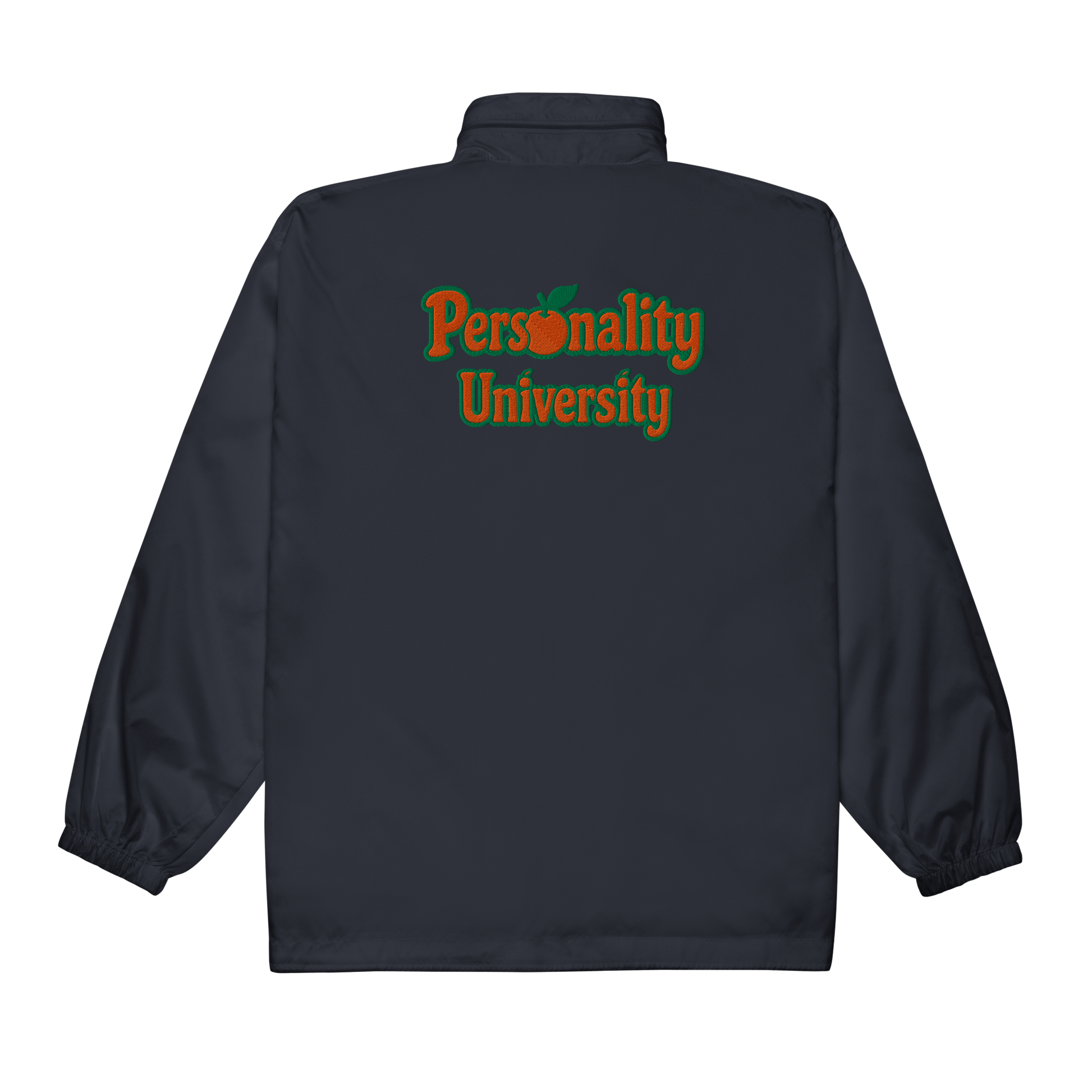 Personality University Zip Up Windbreaker
