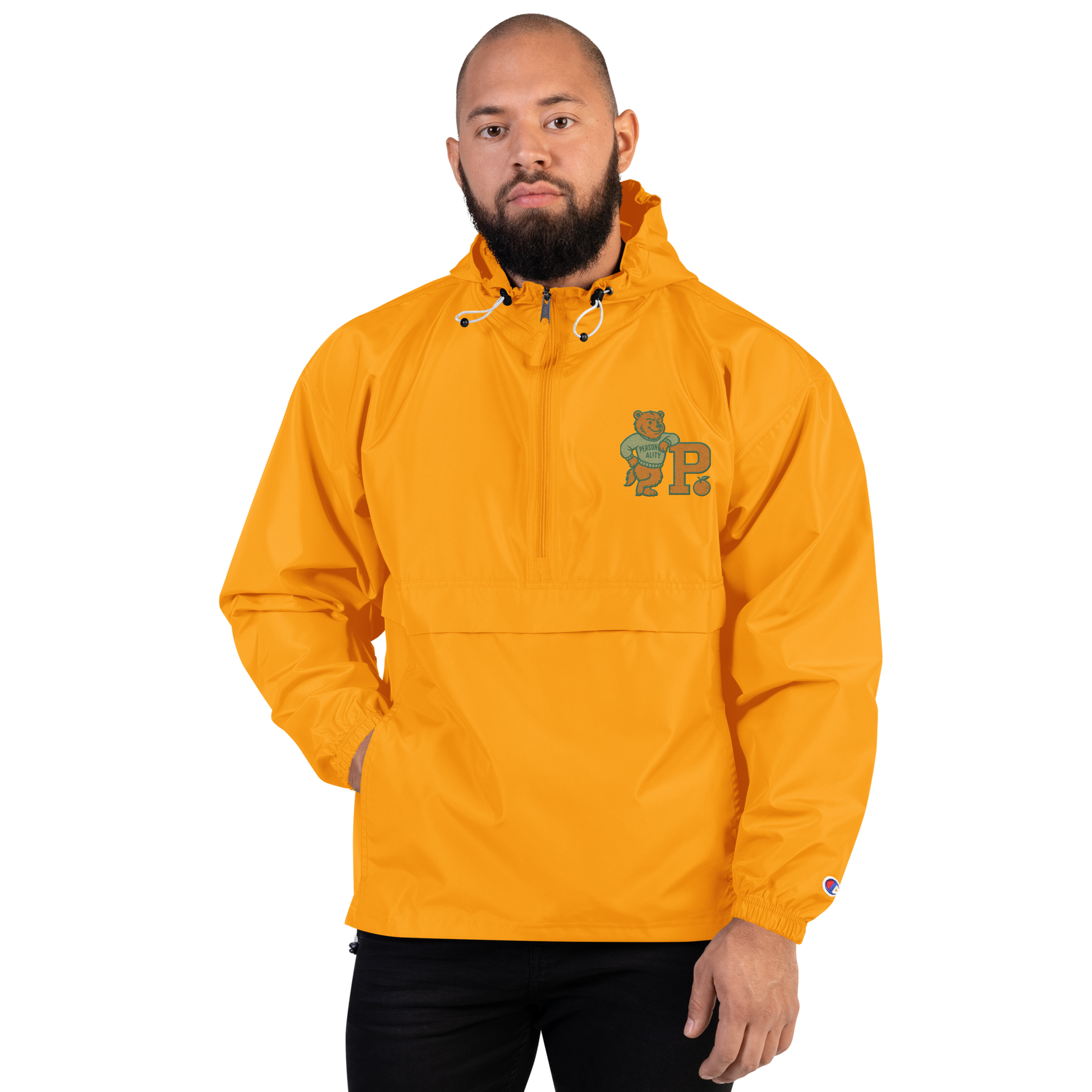 Embroidered PSU Mascot Champion Windbreaker