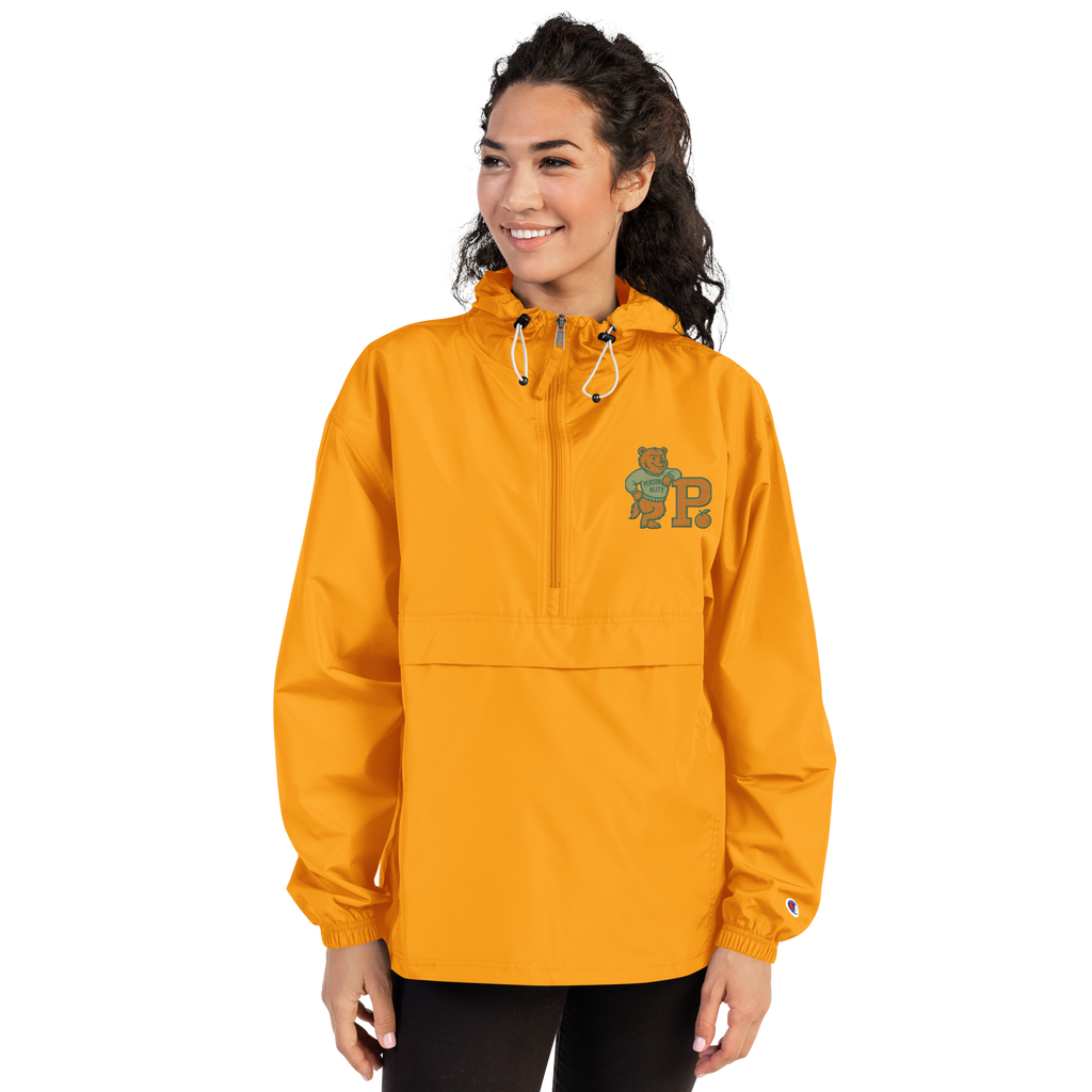 Embroidered PSU Mascot Champion Windbreaker