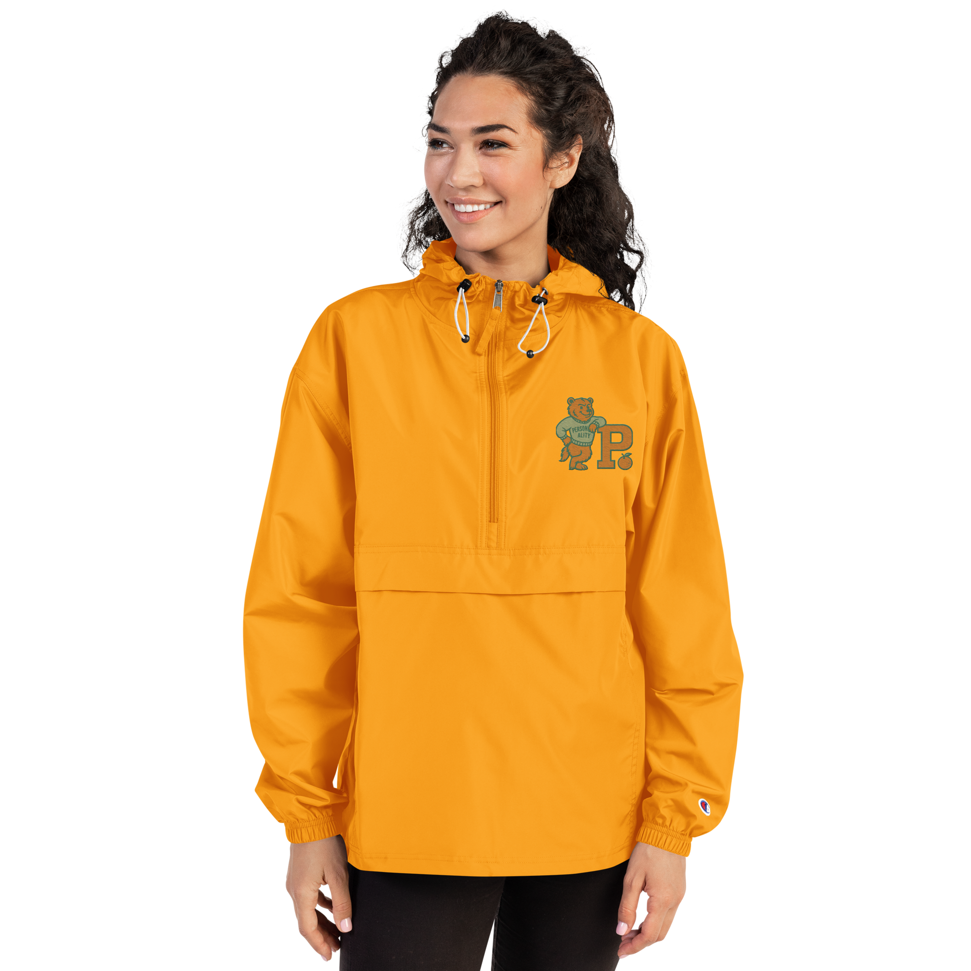 Embroidered PSU Mascot Champion Windbreaker