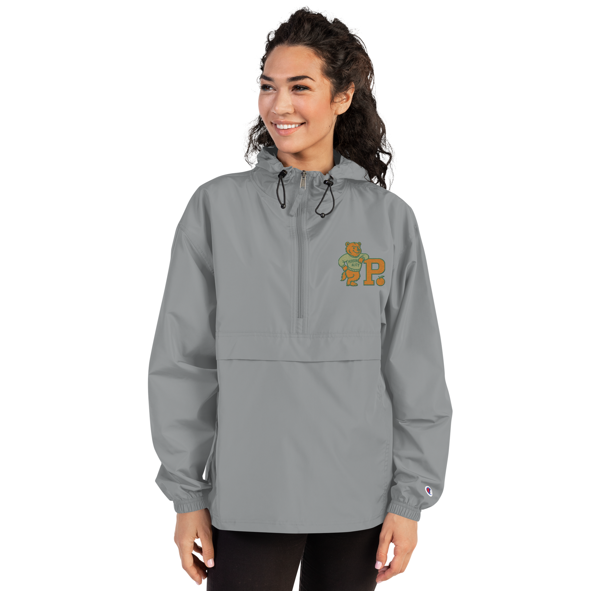 Embroidered PSU Mascot Champion Windbreaker