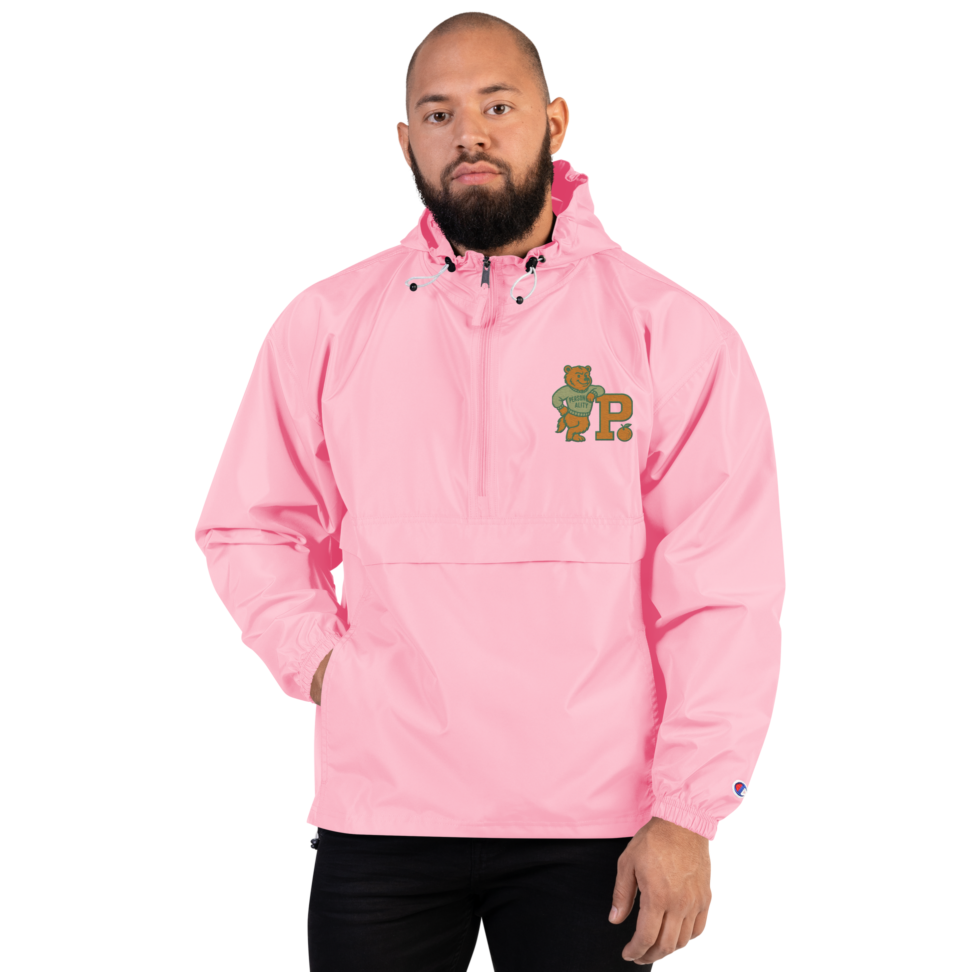 Embroidered PSU Mascot Champion Windbreaker