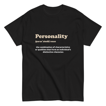 "Describe Your Personality" Tee Shirt