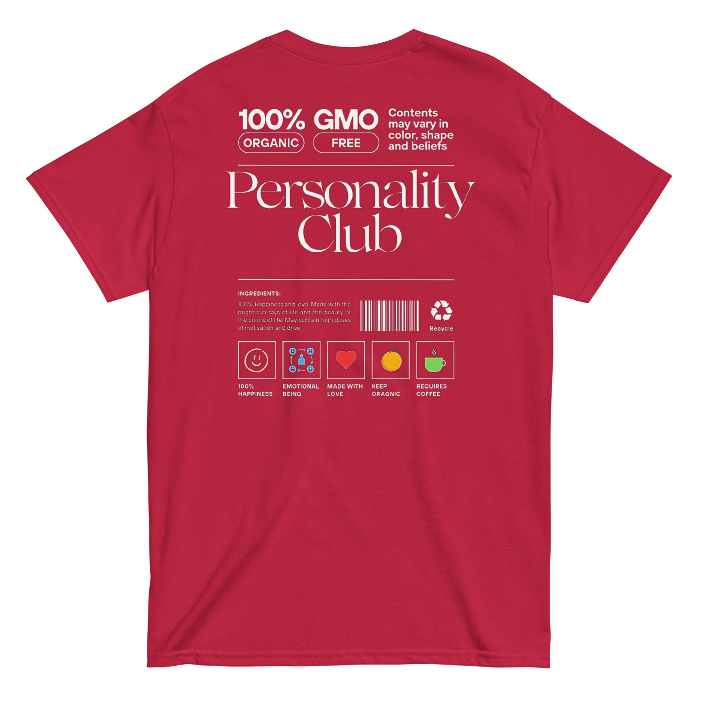 "Describe Your Personality" Tee Shirt