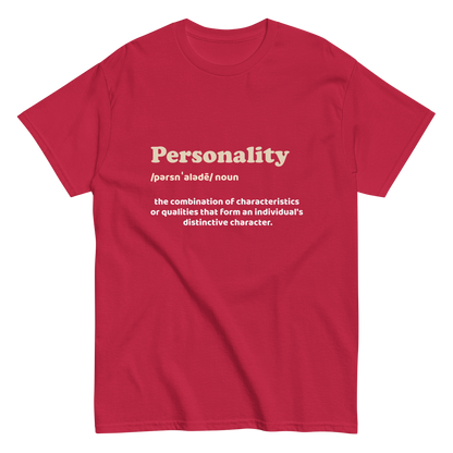 "Describe Your Personality" Tee Shirt