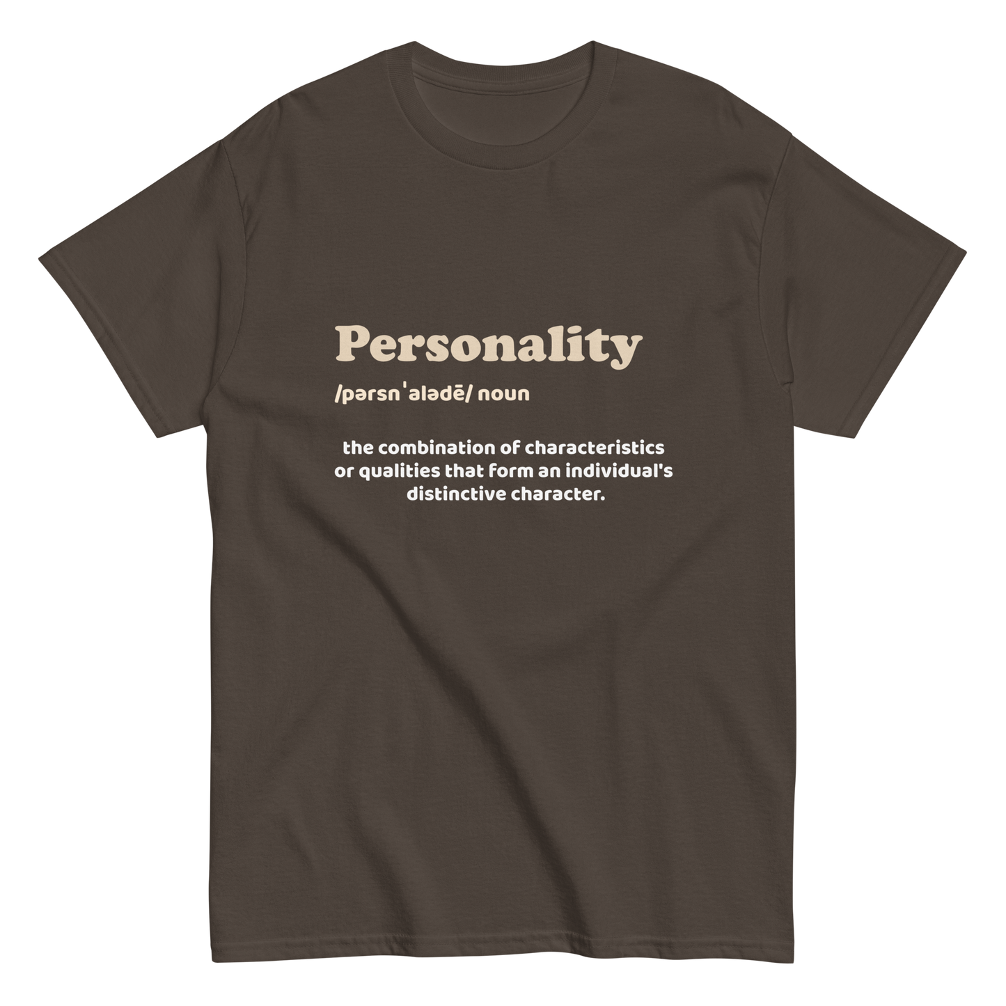 "Describe Your Personality" Tee Shirt