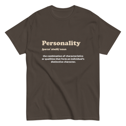 "Describe Your Personality" Tee Shirt
