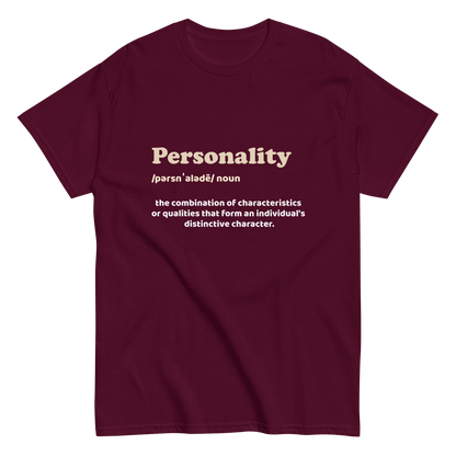 "Describe Your Personality" Tee Shirt