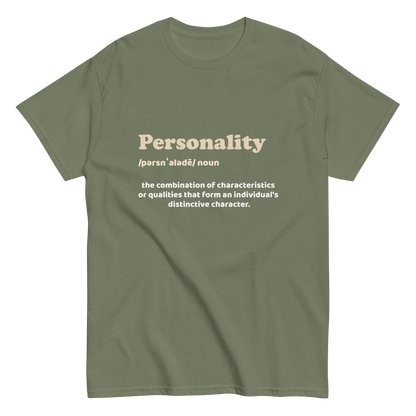 "Describe Your Personality" Tee Shirt