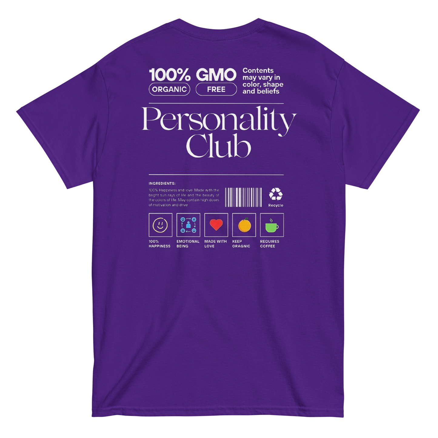 "Describe Your Personality" Tee Shirt