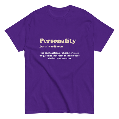 "Describe Your Personality" Tee Shirt