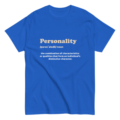 "Describe Your Personality" Tee Shirt