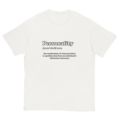 "Describe Your Personality" Tee Shirt