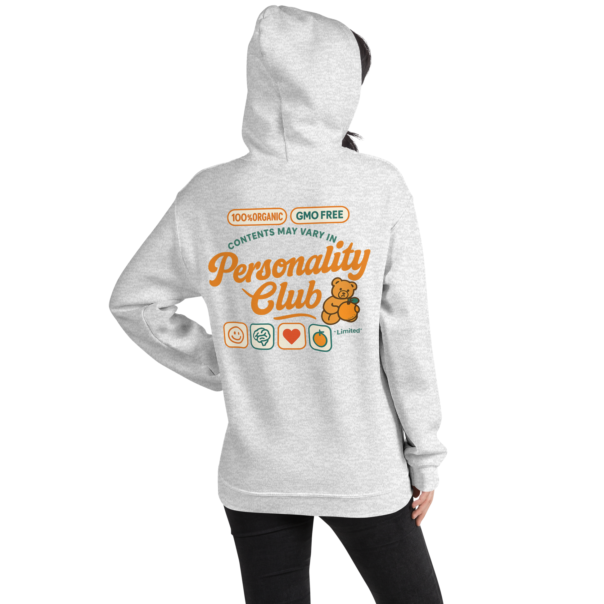 Personality University Bear Hoodie