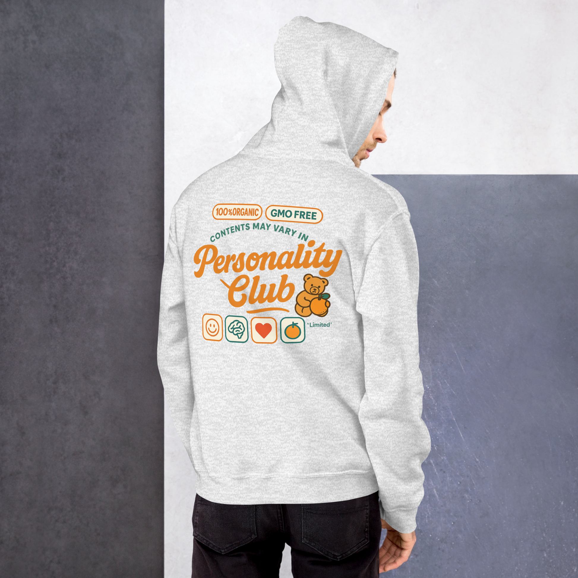 Personality University Bear Hoodie