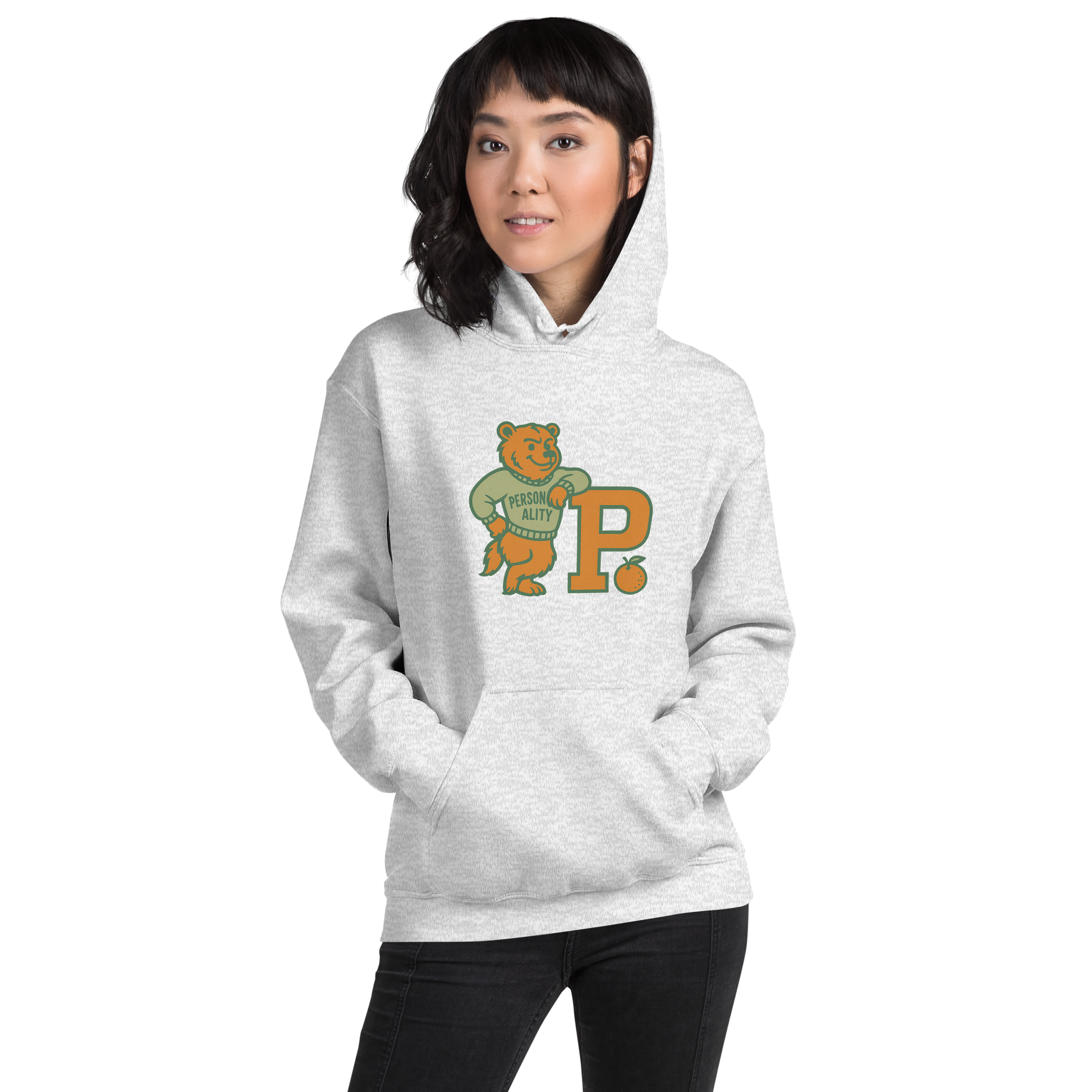 Personality University Bear Hoodie