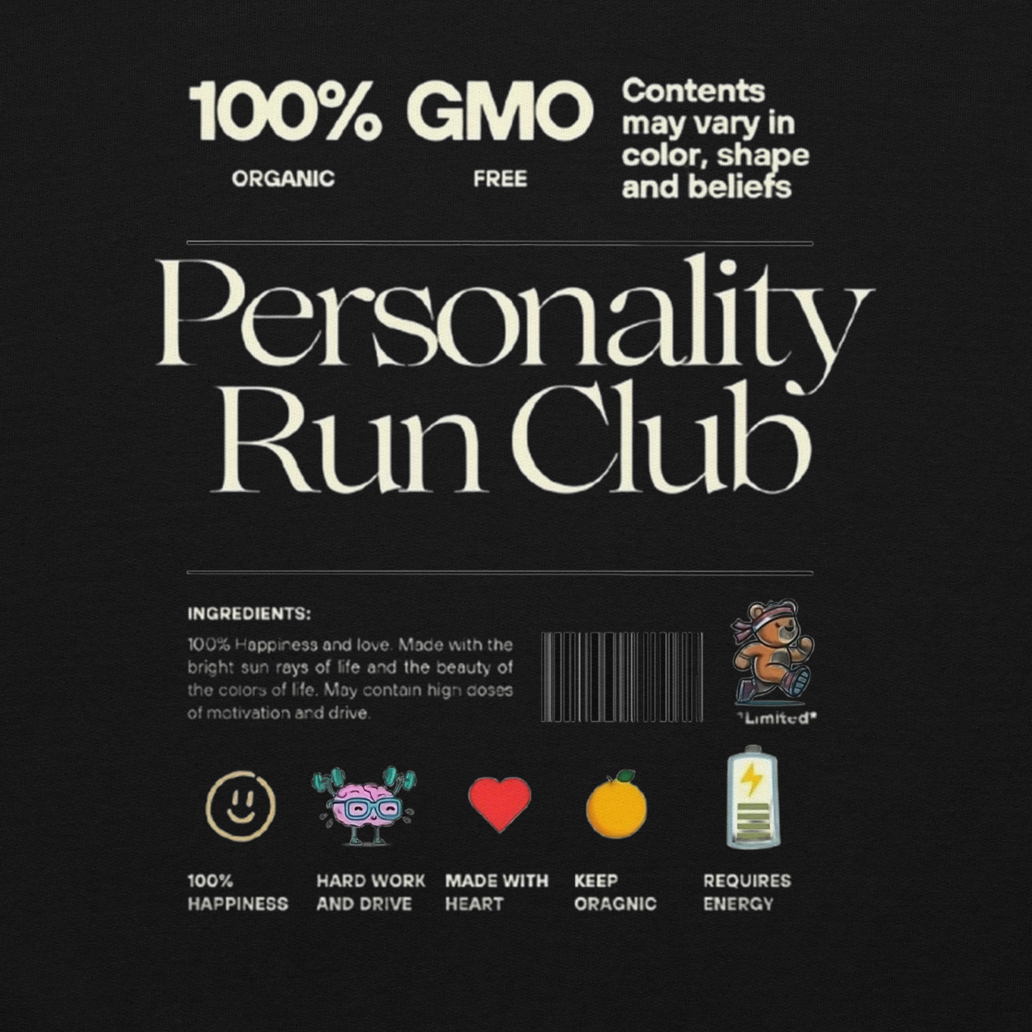 Personality Run Essentials Hoodie